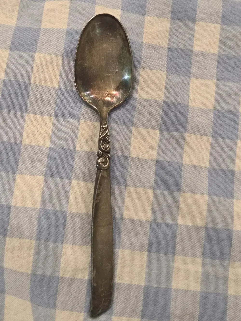 Vintage Silver Plated Spoon Oneida Community South Seas Pattern Souvenir